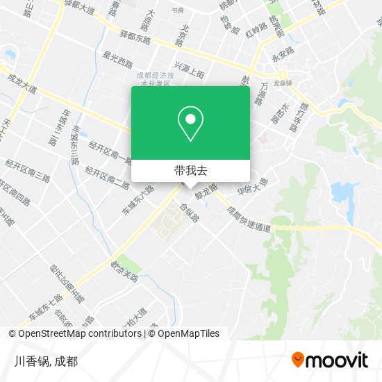 川香锅地图
