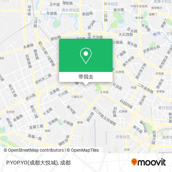 P.YOP.YO(成都大悦城)地图