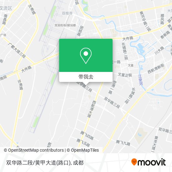 双华路二段/黄甲大道(路口)地图