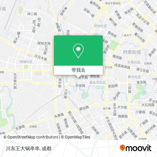 川东王大锅串串地图