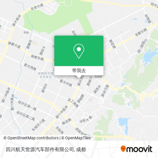 四川航天世源汽车部件有限公司地图