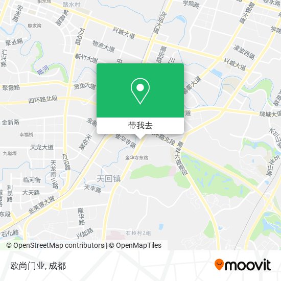 欧尚门业地图