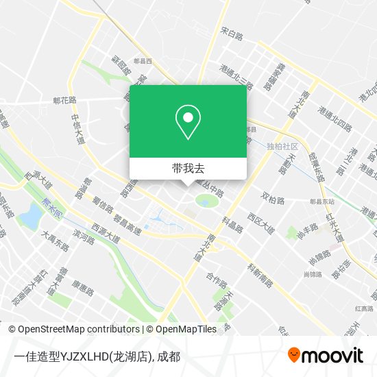 一佳造型YJZXLHD(龙湖店)地图