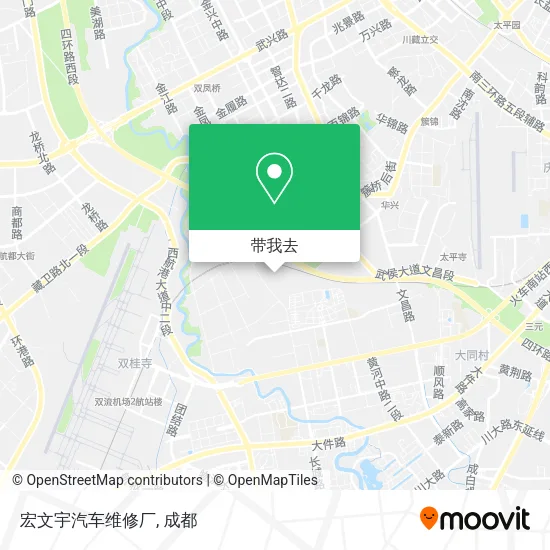 宏文宇汽车维修厂地图