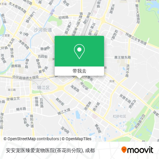 安安宠医臻爱宠物医院(茶花街分院)地图