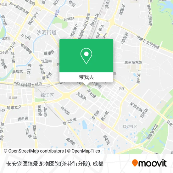 安安宠医臻爱宠物医院(茶花街分院)地图