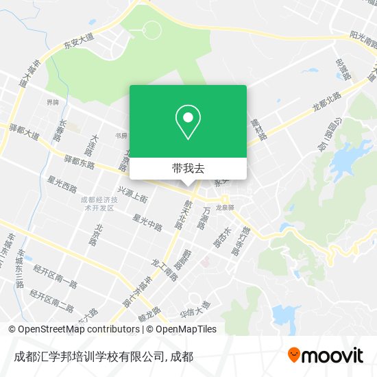 成都汇学邦培训学校有限公司地图