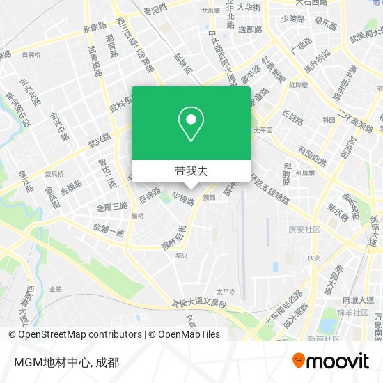 MGM地材中心地图