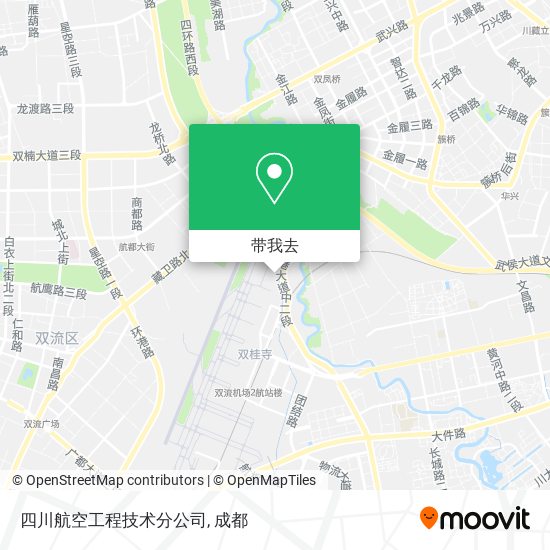 四川航空工程技术分公司地图
