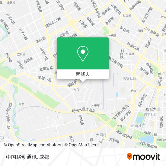 中国移动通讯地图