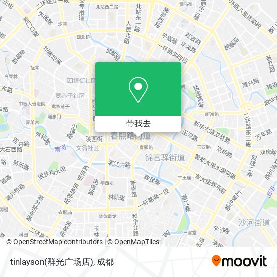 tinlayson(群光广场店)地图