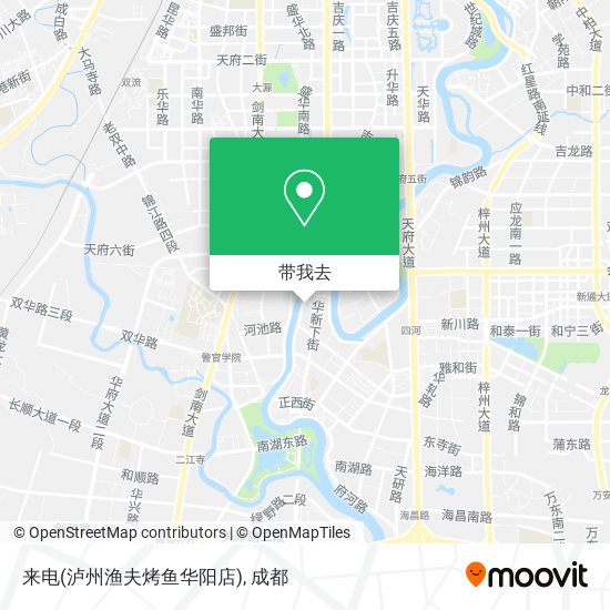 来电(泸州渔夫烤鱼华阳店)地图