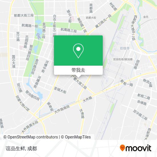 谊品生鲜地图