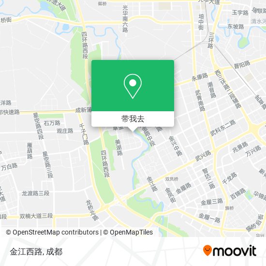 金江西路地图