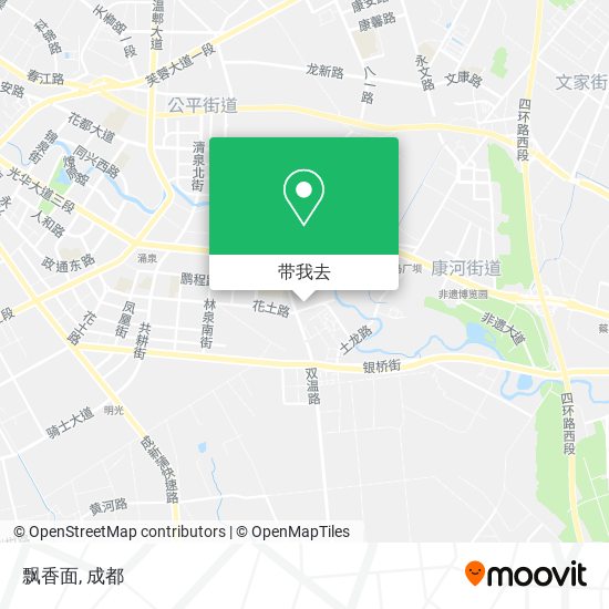 飘香面地图