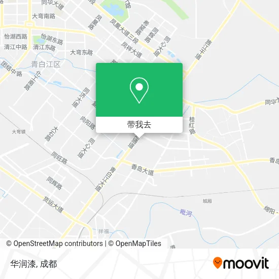 华润漆地图