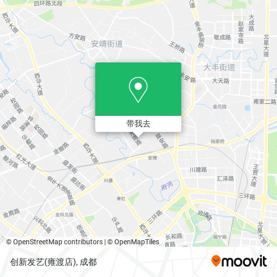 创新发艺(雍渡店)地图