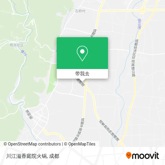 川江滋香庭院火锅地图