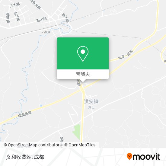 义和收费站地图