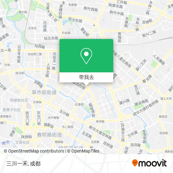 三川一禾地图