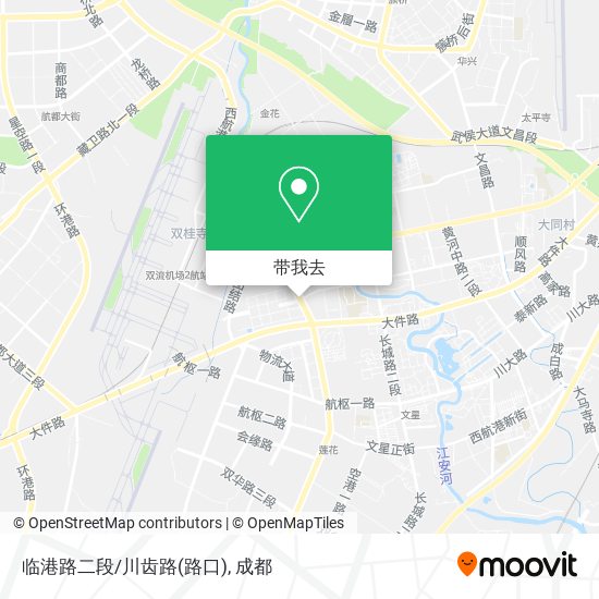 临港路二段/川齿路(路口)地图