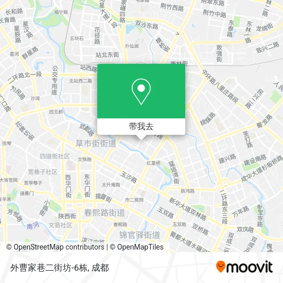 外曹家巷二街坊-6栋地图