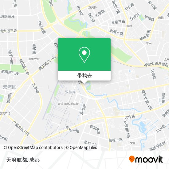 天府航都地图