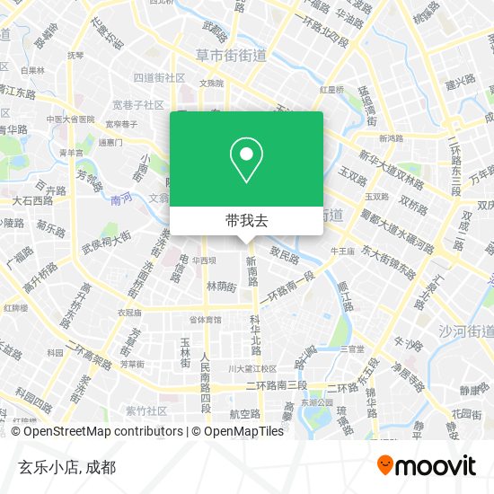 玄乐小店地图