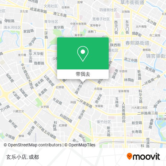 玄乐小店地图