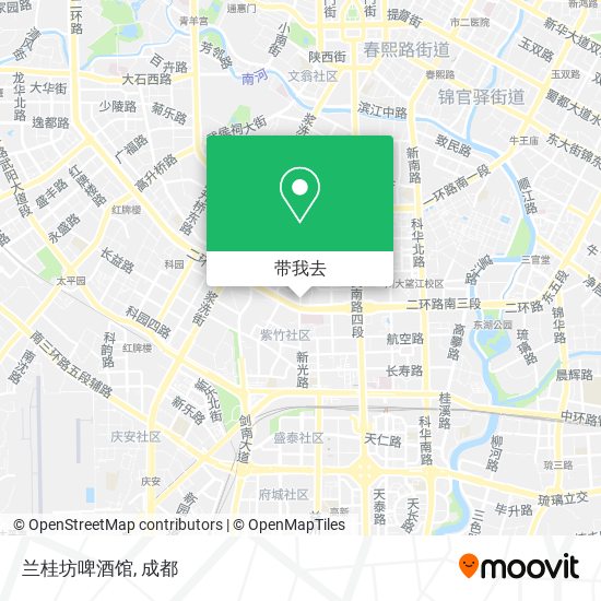 兰桂坊啤酒馆地图