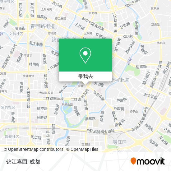 锦江嘉园地图