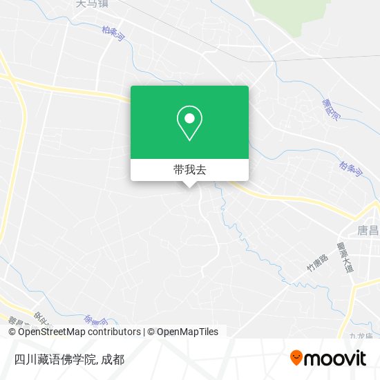 四川藏语佛学院地图