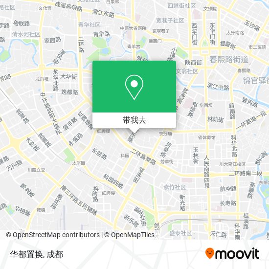 华都置换地图