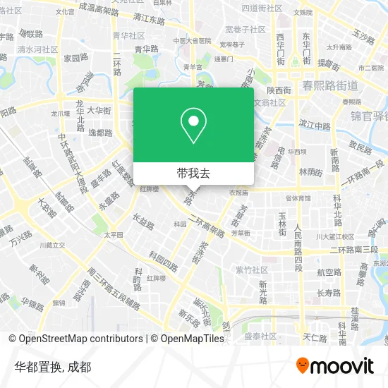华都置换地图