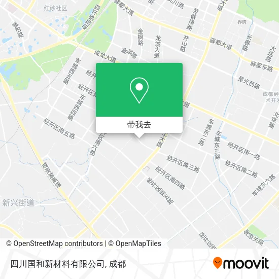 四川国和新材料有限公司地图