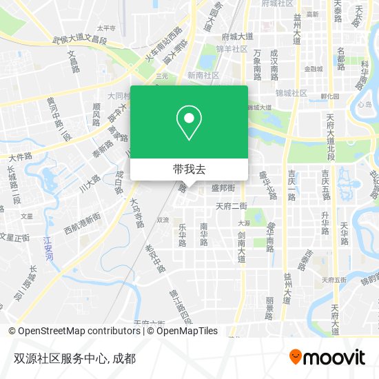 双源社区服务中心地图