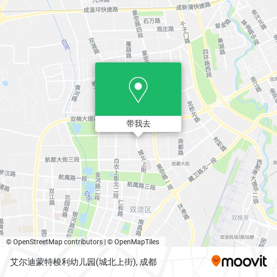 艾尔迪蒙特梭利幼儿园(城北上街)地图
