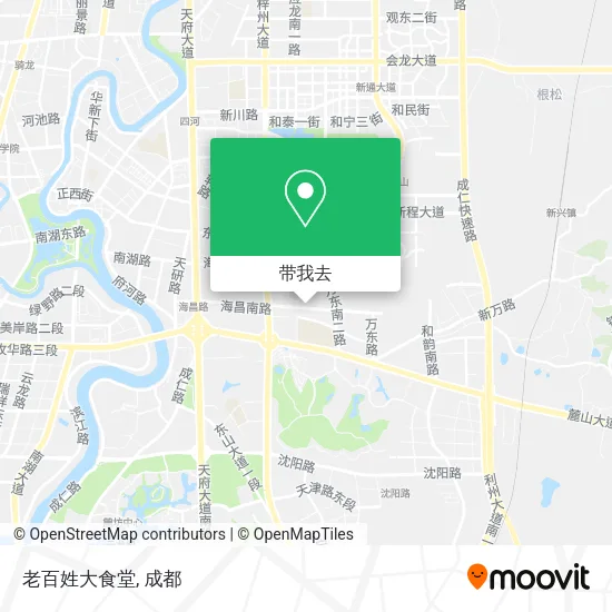 老百姓大食堂地图