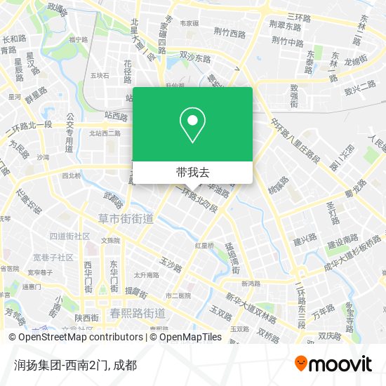润扬集团-西南2门地图