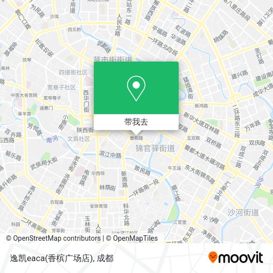 逸凯eaca(香槟广场店)地图