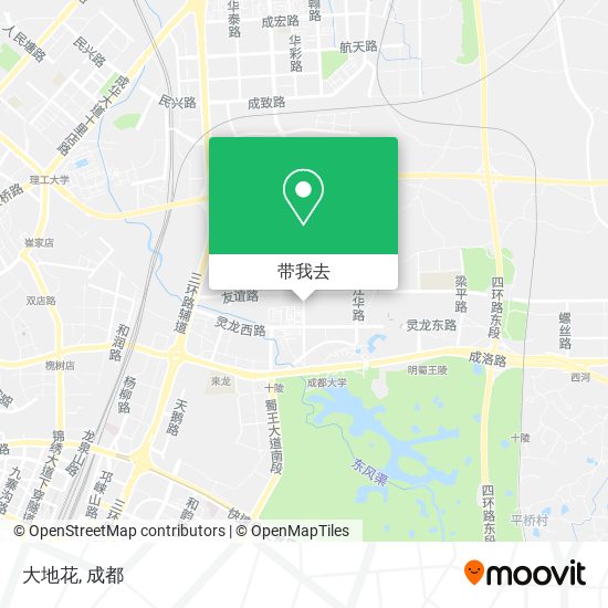 大地花地图