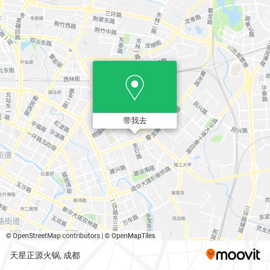 天星正源火锅地图