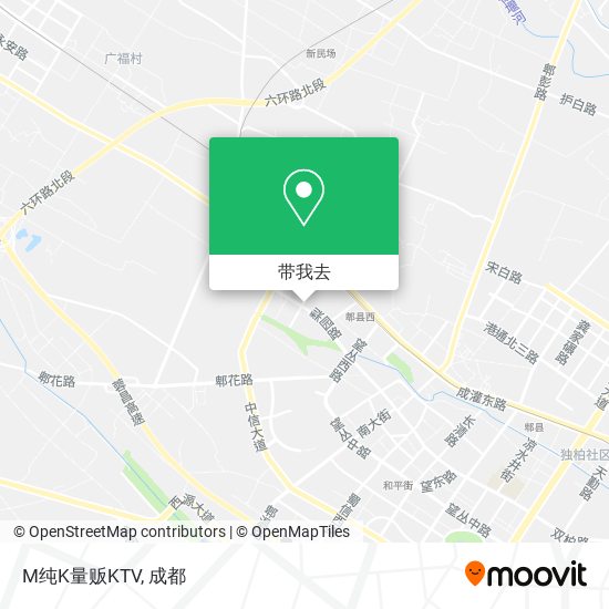 M纯K量贩KTV地图