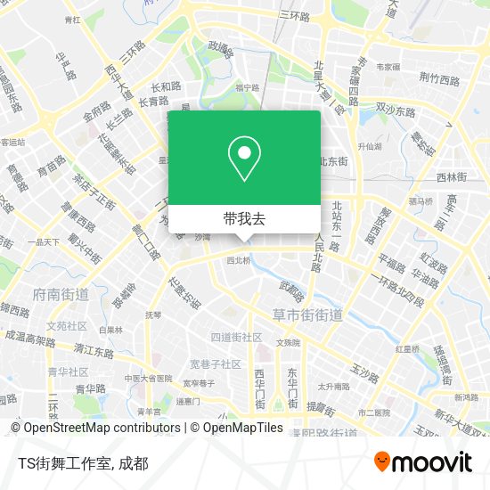 TS街舞工作室地图