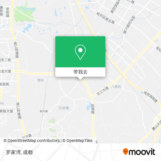 罗家湾地图