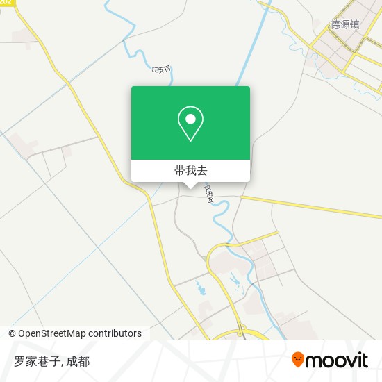罗家巷子地图