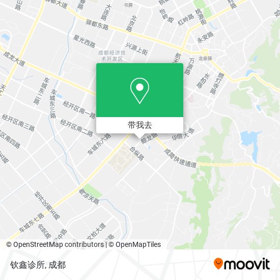 钦鑫诊所地图