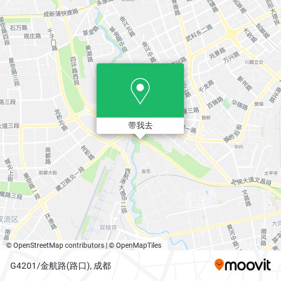 G4201/金航路(路口)地图
