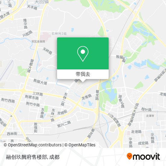 融创玖阙府售楼部地图