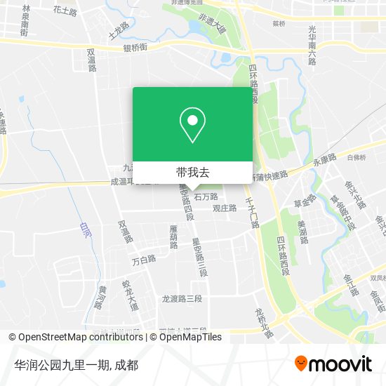 华润公园九里一期地图